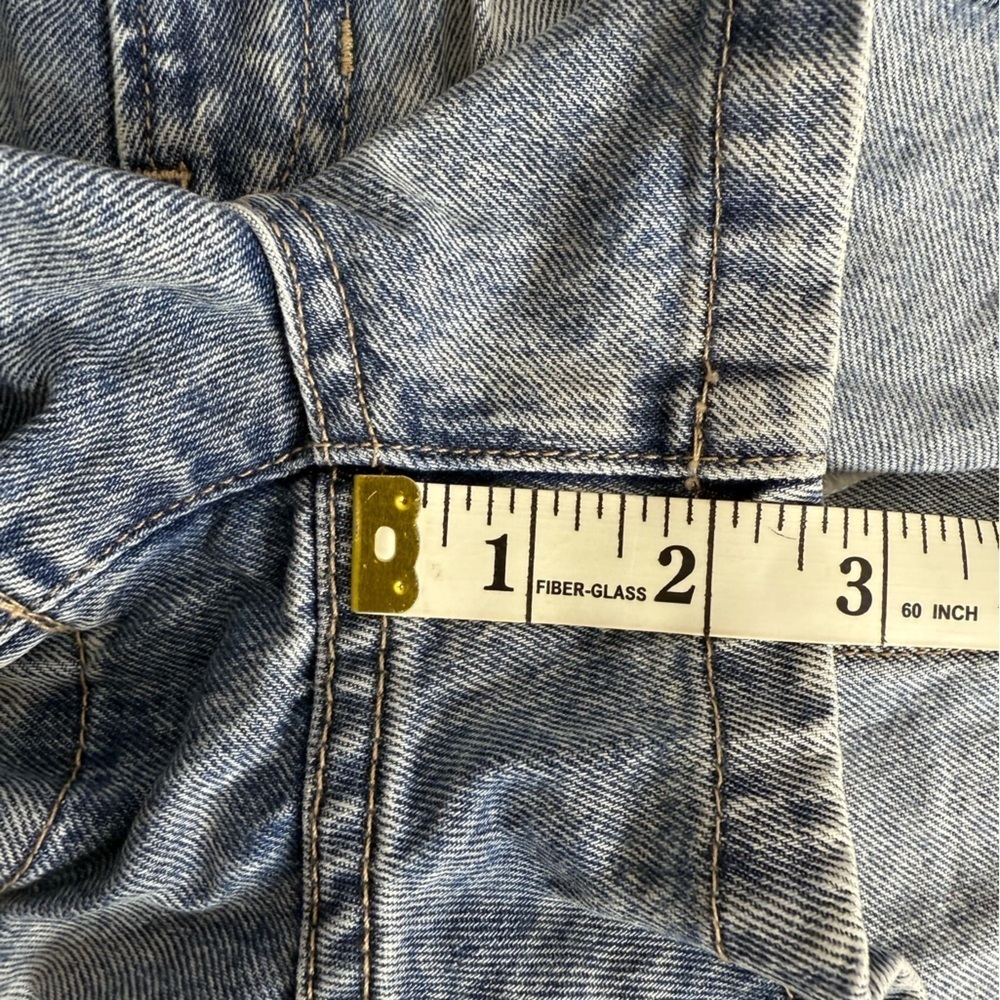 VERONICA BEARD Nori Denim Paperbag Shorts Extra High Rise with Belt size 25 - Picture 12 of 12
